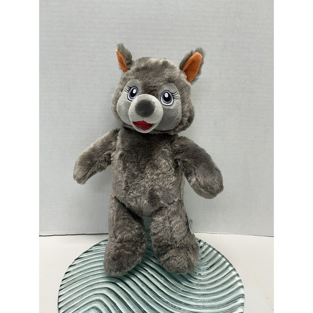 Build A Bear Violet The Wolf Gray Plush Great Wolf Lodge Stuffed Animal